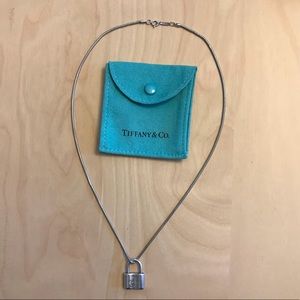 Authentic vintage Tiffany & Co. Lock Necklace